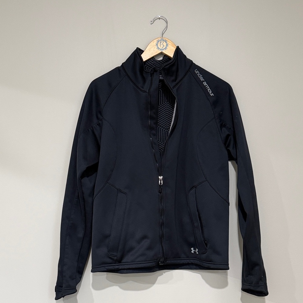 Under Armour Midnight Black Zip-Up Jacket